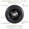 Marathon Industries Marathon Universal Fit 4 in. D X 10.3 in. D 300 lb. cap. Offset Hand Truck Tire Polyurethane 1 pk 00210 - alternate 2